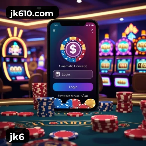 Aplicativo móvel jk6 para iOS e Android